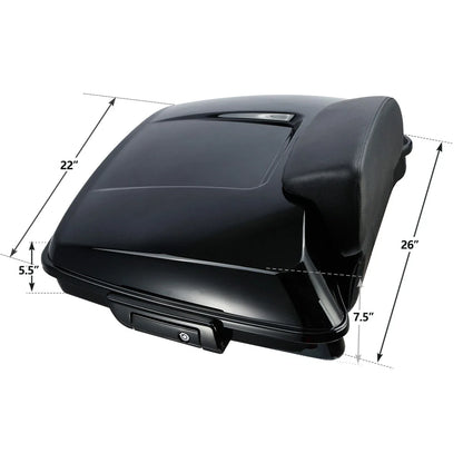 Trunk Backrest Rack Docking Kit for Harley Street Glide 2014-2026