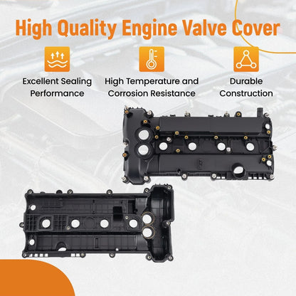 Engine Valve Cover w/ Bolts for Land Rover LR2, Range Rover Evoque (2012–2017)
