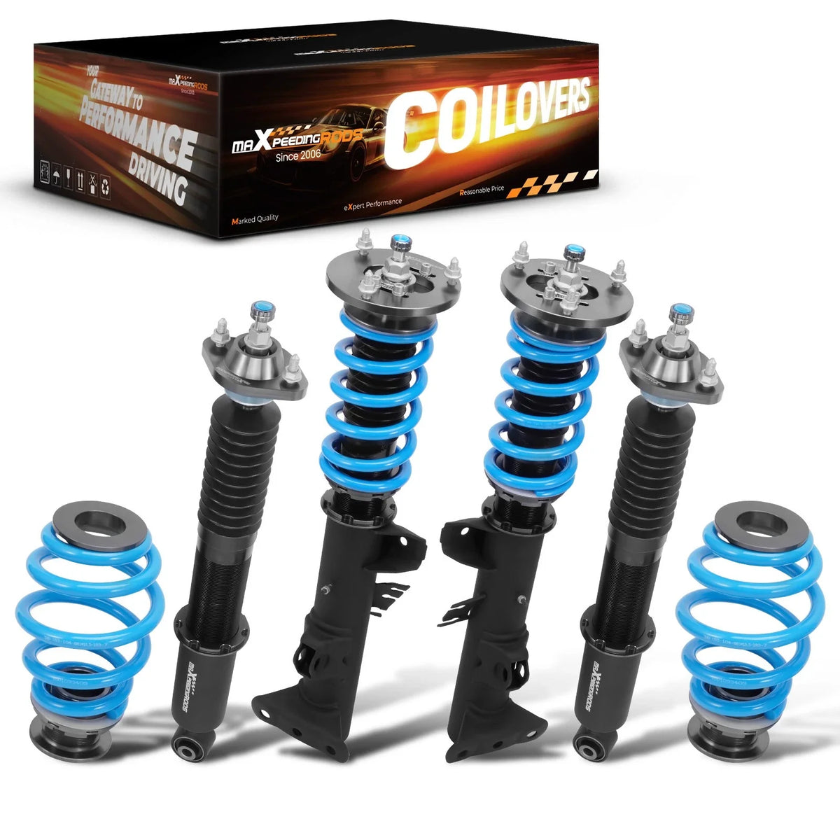 24 Way Adjustable Coilover Shocks for BMW E36 3 Series (1990–1999)