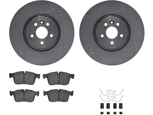 Front Brake Pad and Rotor Kit for Jaguar F-Pace (2020) ZN544SZ