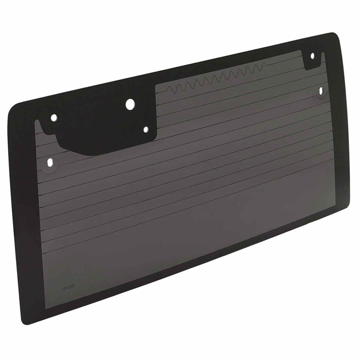 Rear Window Tempered Glass for Jeep Wrangler (2007–2010) Heated Dark