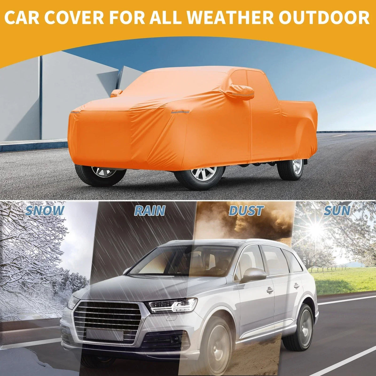 Car Cover Waterproof All Weather for Dodge Ram (Specified)