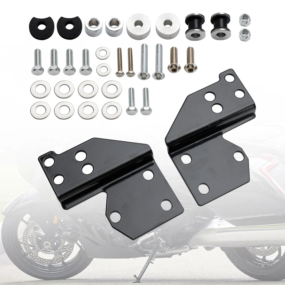 Docking Hardware for Sissy Bar on Harley Road King/Glide (1997-2008)