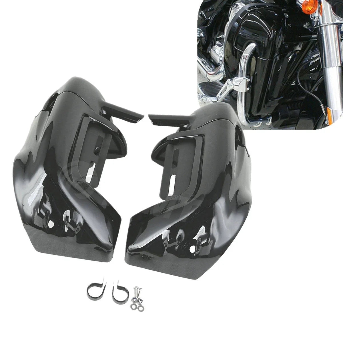 Vented Leg Fairings for Harley Road Glide 1983–2013