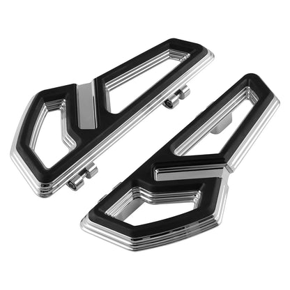 Chrome Driver Floorboard with Bracket for Road Glide 2014–2023