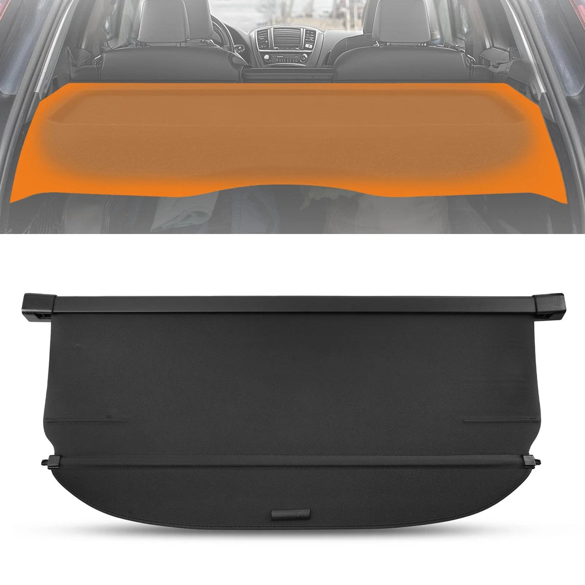 Retractable Cargo Cover for Jeep Compass/Patriot (2007–2017) Waterproof