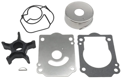 Outboard Water Pump Impeller & Plate for Suzuki 4-S (17461-90J01, 17471-93J02)
