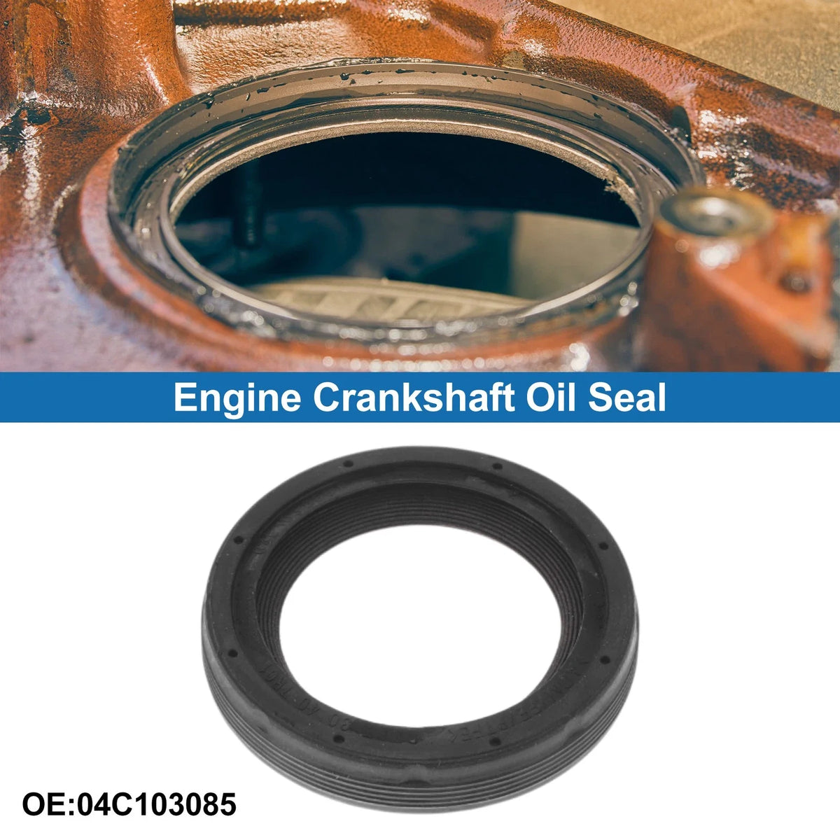 Front Crankshaft Oil Seal for Audi A5 (2016–2020) No. 04C103085