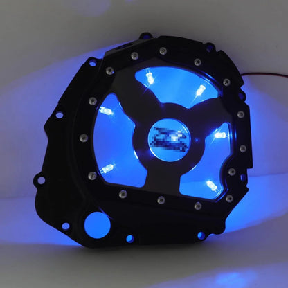 Black Engine Stator Clutch with Blue LED for GSXR600 750 1000 (2001-2005)