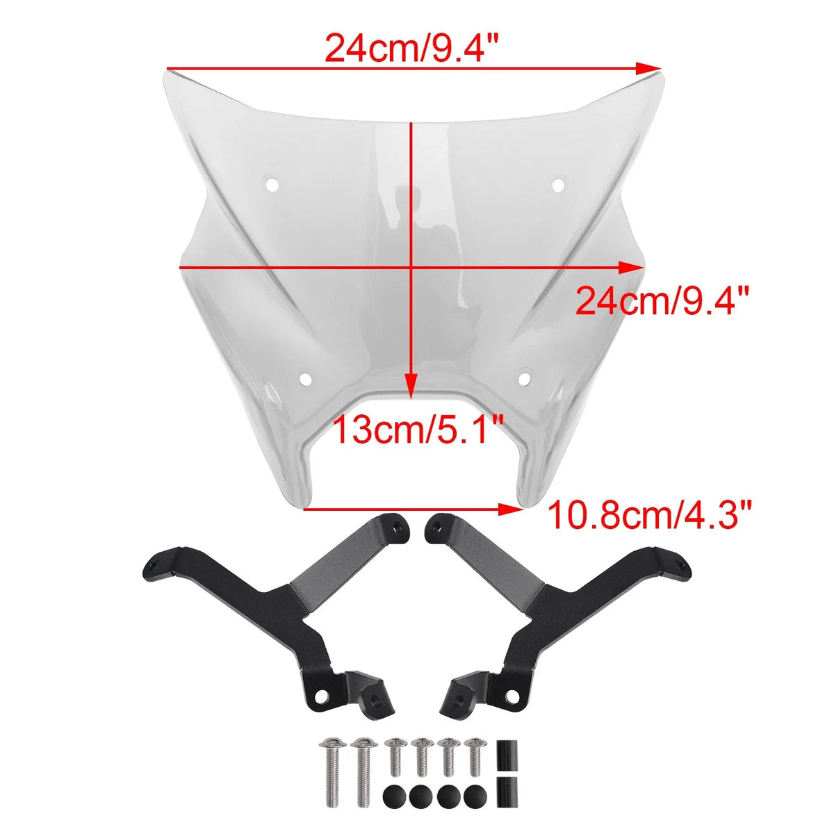 Windshield for Yamaha MT-09 (2024–2025) Clear