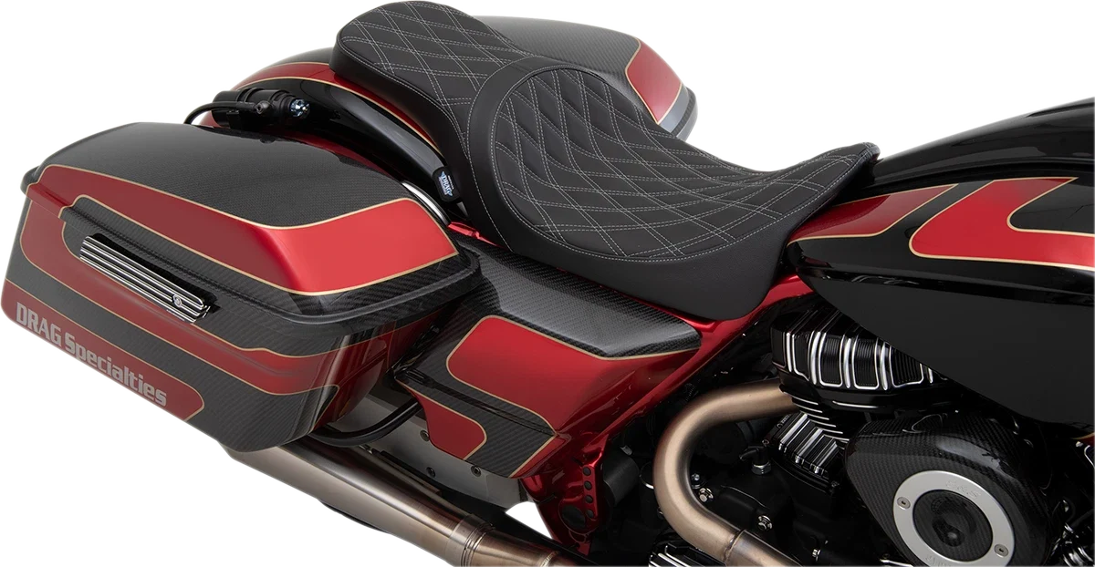 Predator 2-Up Seat for Drag Specialties (Forward Positioned)