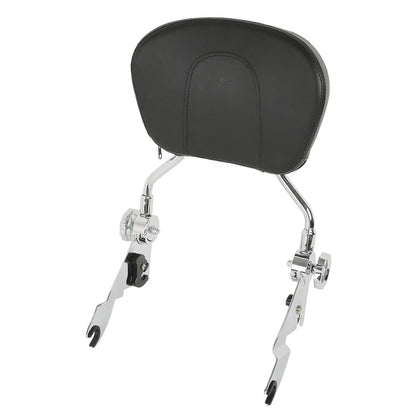 Sissy Bar Detachable Backrest in Chrome for Harley Touring 2009-2026