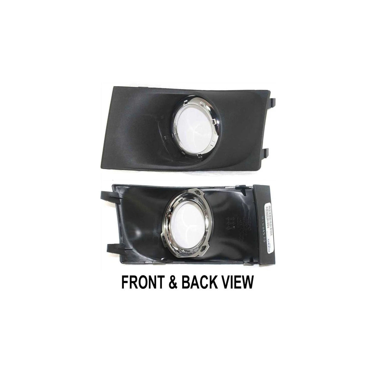 Fog Light Trim Set for Ford Focus (2008–2011) 2Pc w/ Fog Light Hole