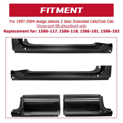 Rocker Panel & Cab Corner for Dodge Dakota (1997–2004)