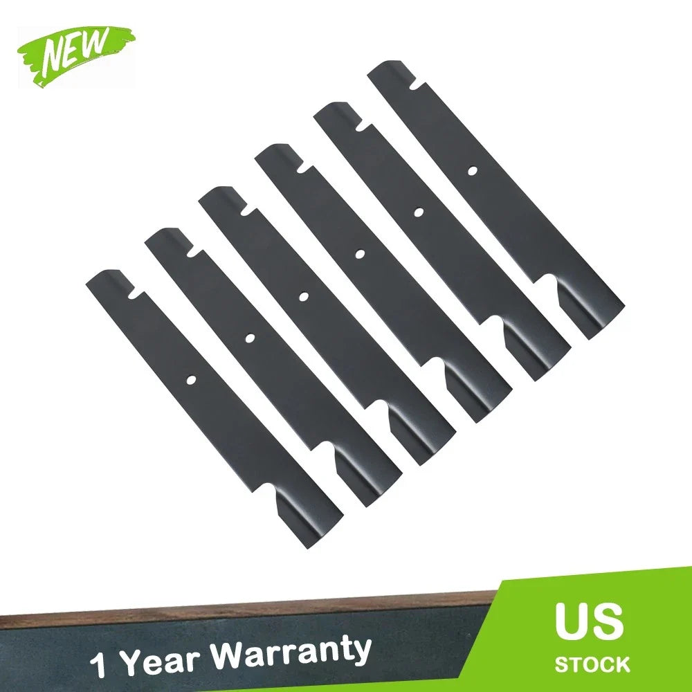 Set of 6 Blades for Exmark Lawn Mower 72" (Fits Various Models)