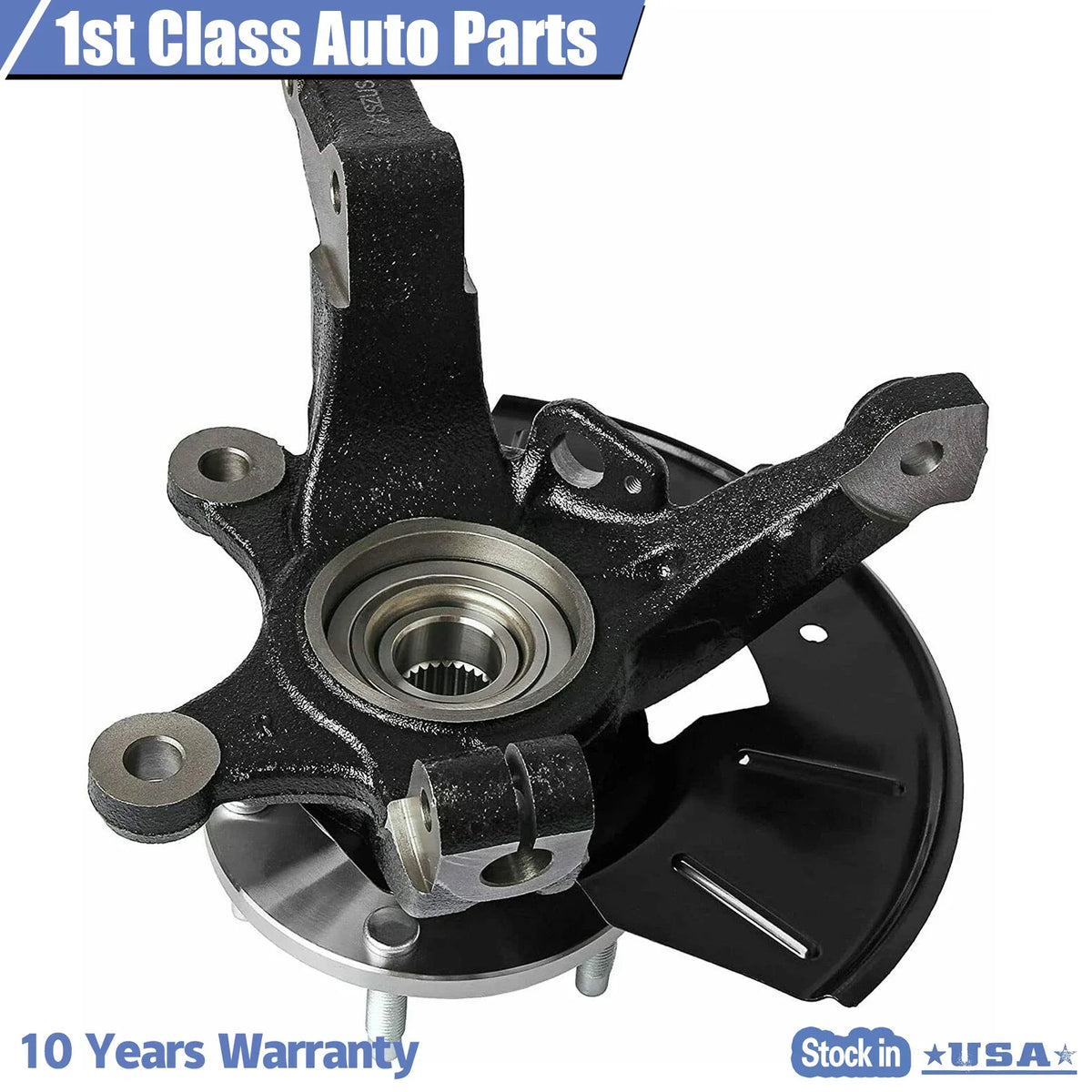 Right Front Wheel Bearing Hub Knuckle Assembly for Ford Escape Mazda Tribute (2005–2012)