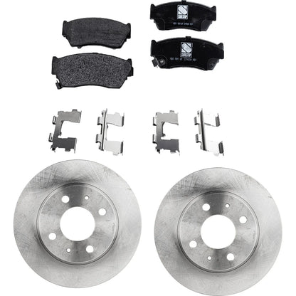 Brake Pad and Disc Kit for Nissan NX (1991–1993)