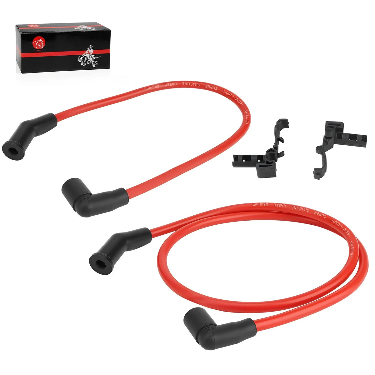 2X Spark Plug Wire Caps for Ultra Limited Electra Glide 2010-2016