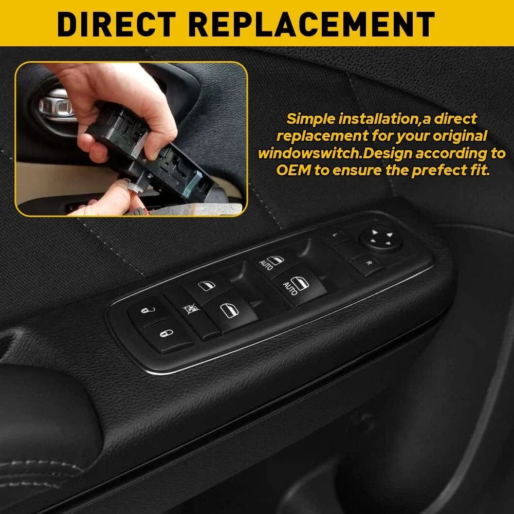 Power Window Switch 2015-2019 for Chrysler 300 Dodge Charger 68262253AA