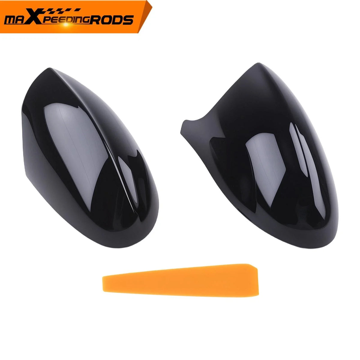 Set of 2 Door Side Mirror Cover Caps for BMW E81/E82/E87 (2004–2009)
