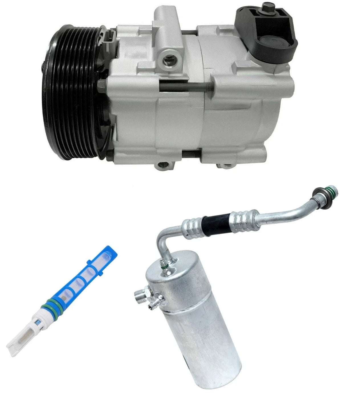 AC Compressor Kit Replacement for Ford Lobo 4.6L (1997–1997)
