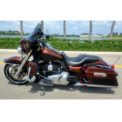 Saddlebag Guard Eliminator Support Bracket for Harley Touring 2009-2023