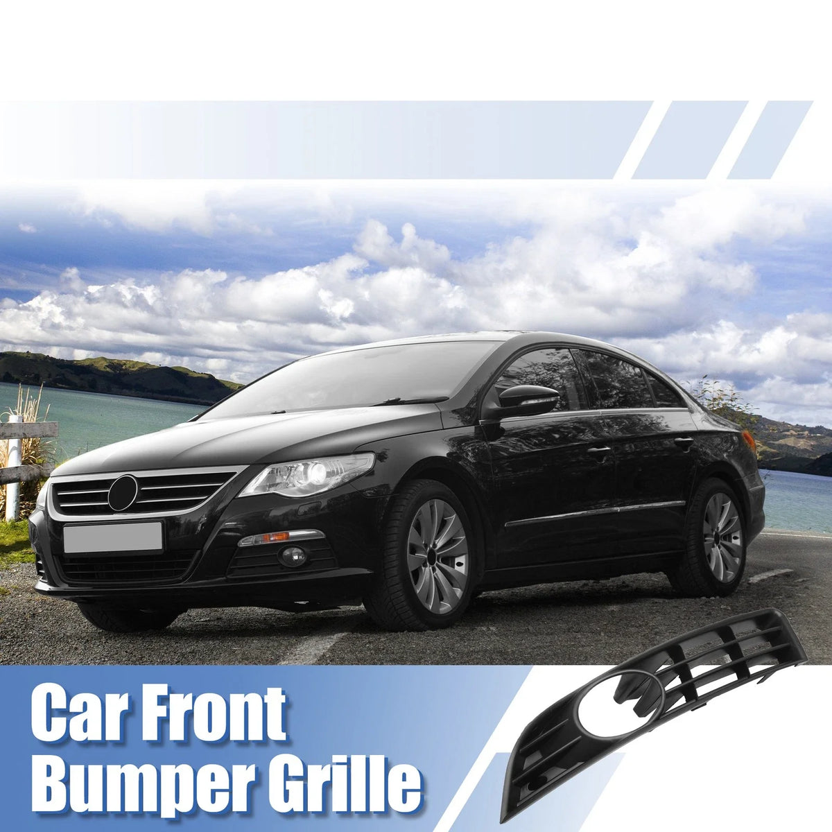 Fog Light Grille Cover for Volkswagen Passat (3C0853665A)