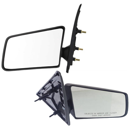 Mirror Set of 2 for Chevy S10 Pickup and Olds Jimmy