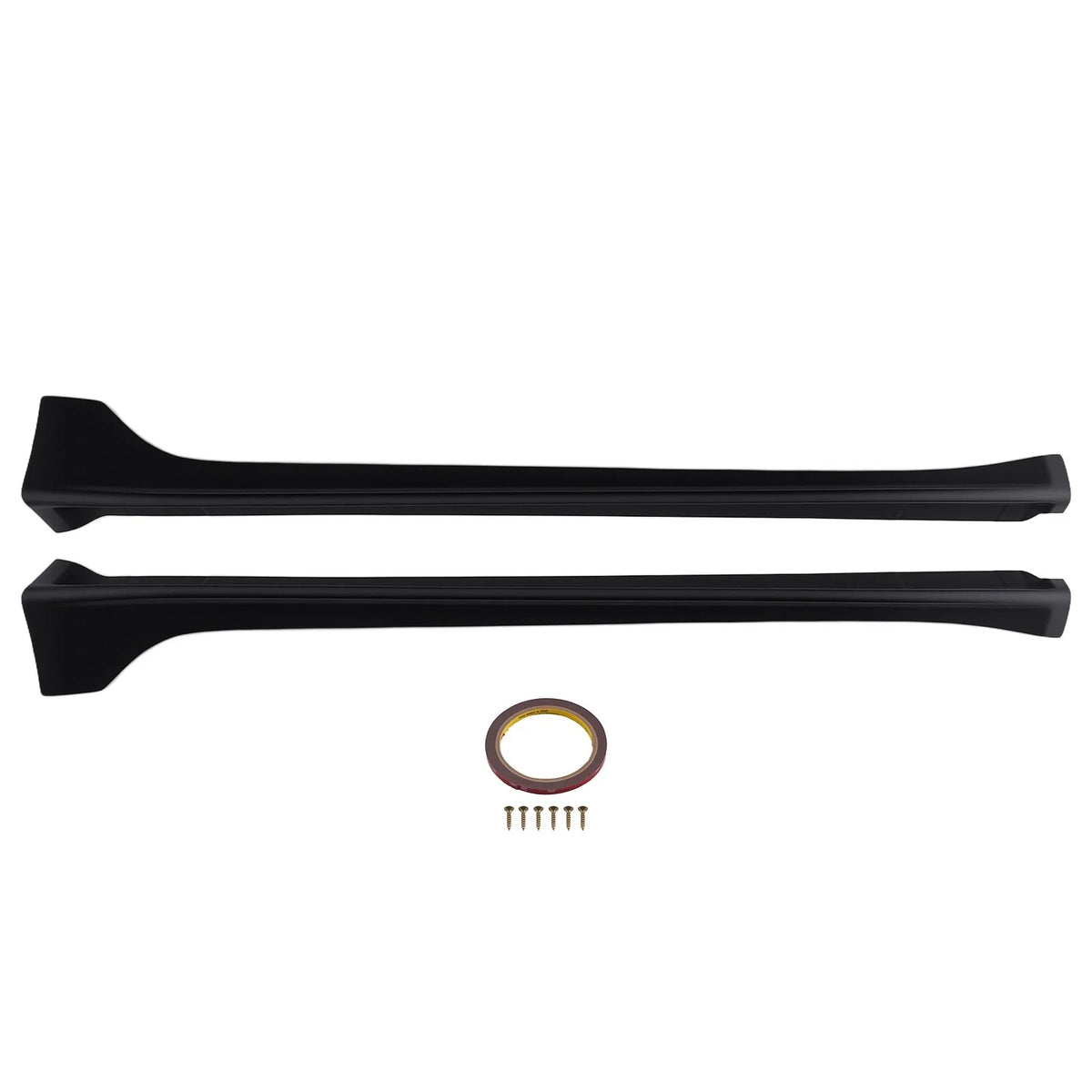 ABS Black Side Skirt Extension Panel for Mitsubishi Lancer (2008-2017)