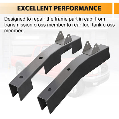 Repair Plate & Mid Frame Rust Kit for Toyota Tacoma (1996-2004)