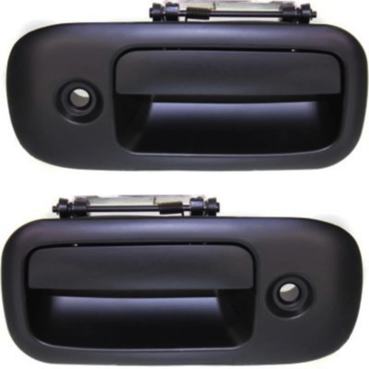 Door Handle Set of 2 for Chevy Express 3500 (2003–2009) Smooth Black