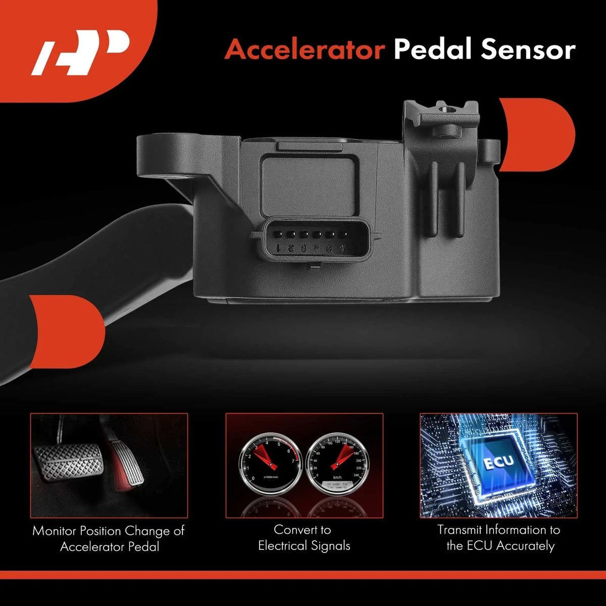 2014-2016 Nissan Versa Accelerator Pedal Position Sensor
