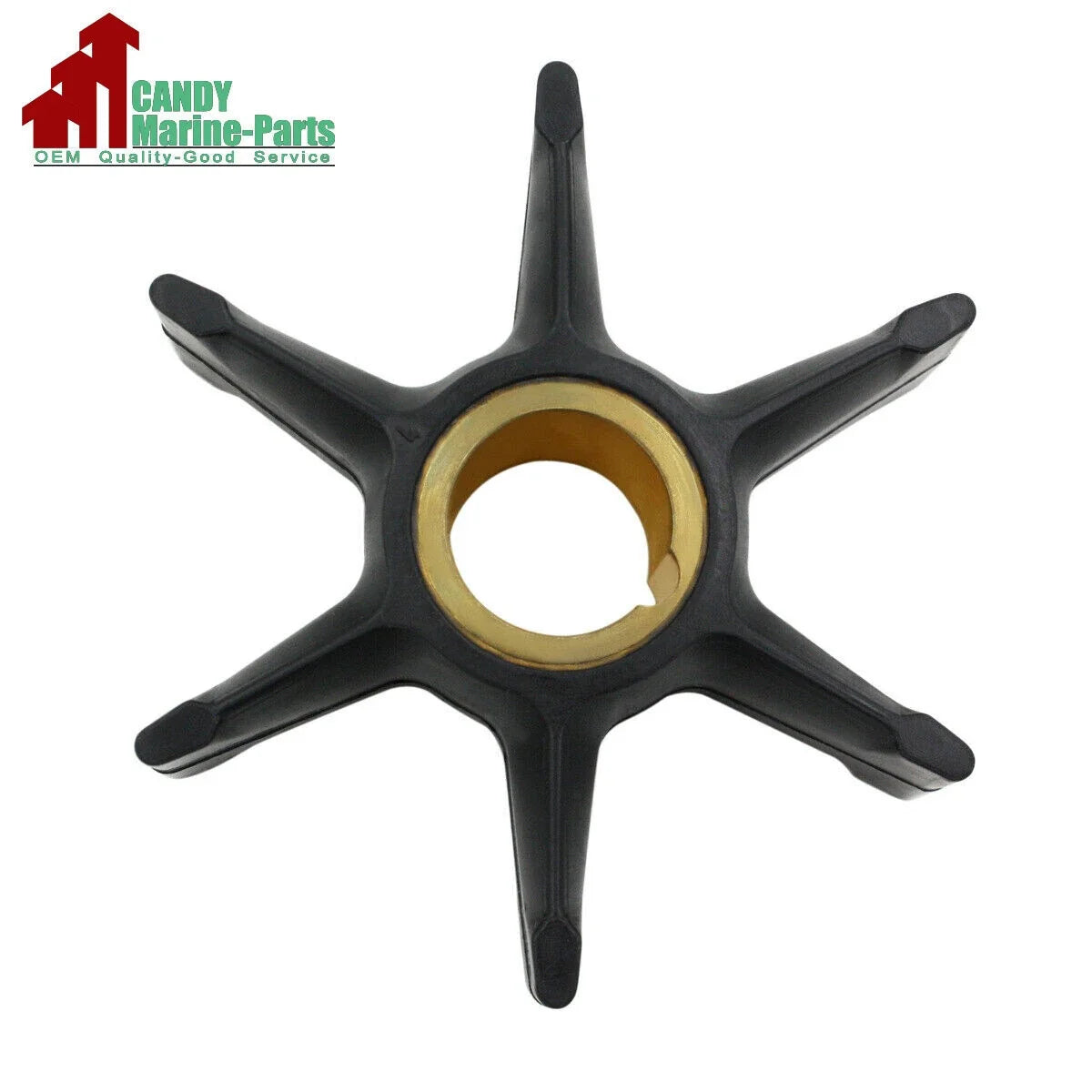 Water Pump Impeller for Johnson Evinrude OMC 50 HP Outboard (777129)