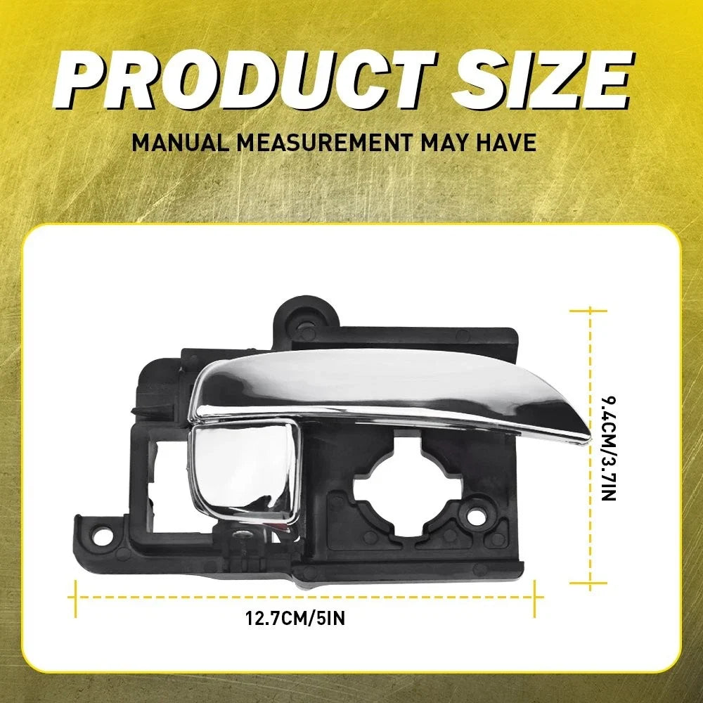 Replacement Chrome Interior Door Handle for 2007-2010 Hyundai Elantra