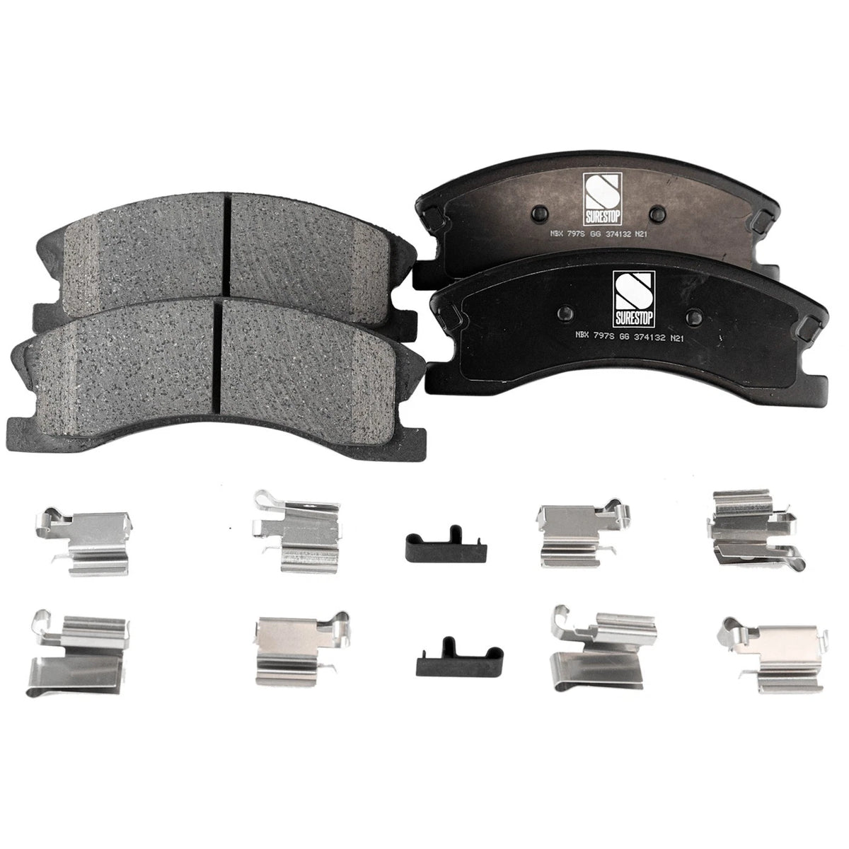 Front Brake Disc Rotors and Pads Kit for Jeep Grand Cherokee (1999–2004)