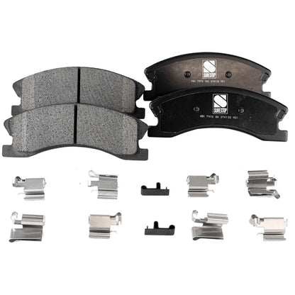 Front Brake Disc Rotors and Pads Kit for Jeep Grand Cherokee (1999–2004)