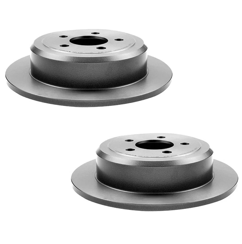 Rear Brake Kit ProACT Pad Set & 316mm Rotors for Dodge Nitro Jeep Liberty (2007–2012)