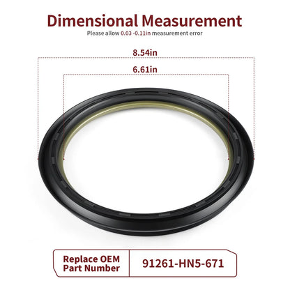 Brake Drum Dust Seal for Honda Foreman 450 ES/S TRX450FE/FM 2002-2004
