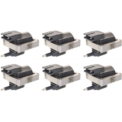 Set of 6 Ignition Coils for E350 Van F150 F250 F350 Bronco E150 (1992–2010)