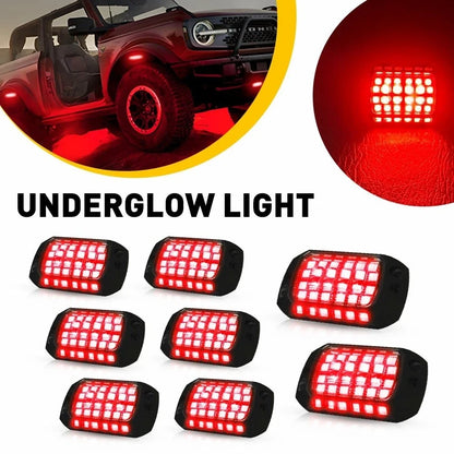 Chassis Ambient Light Kit, 36 LED Red, 8pcs for GM V