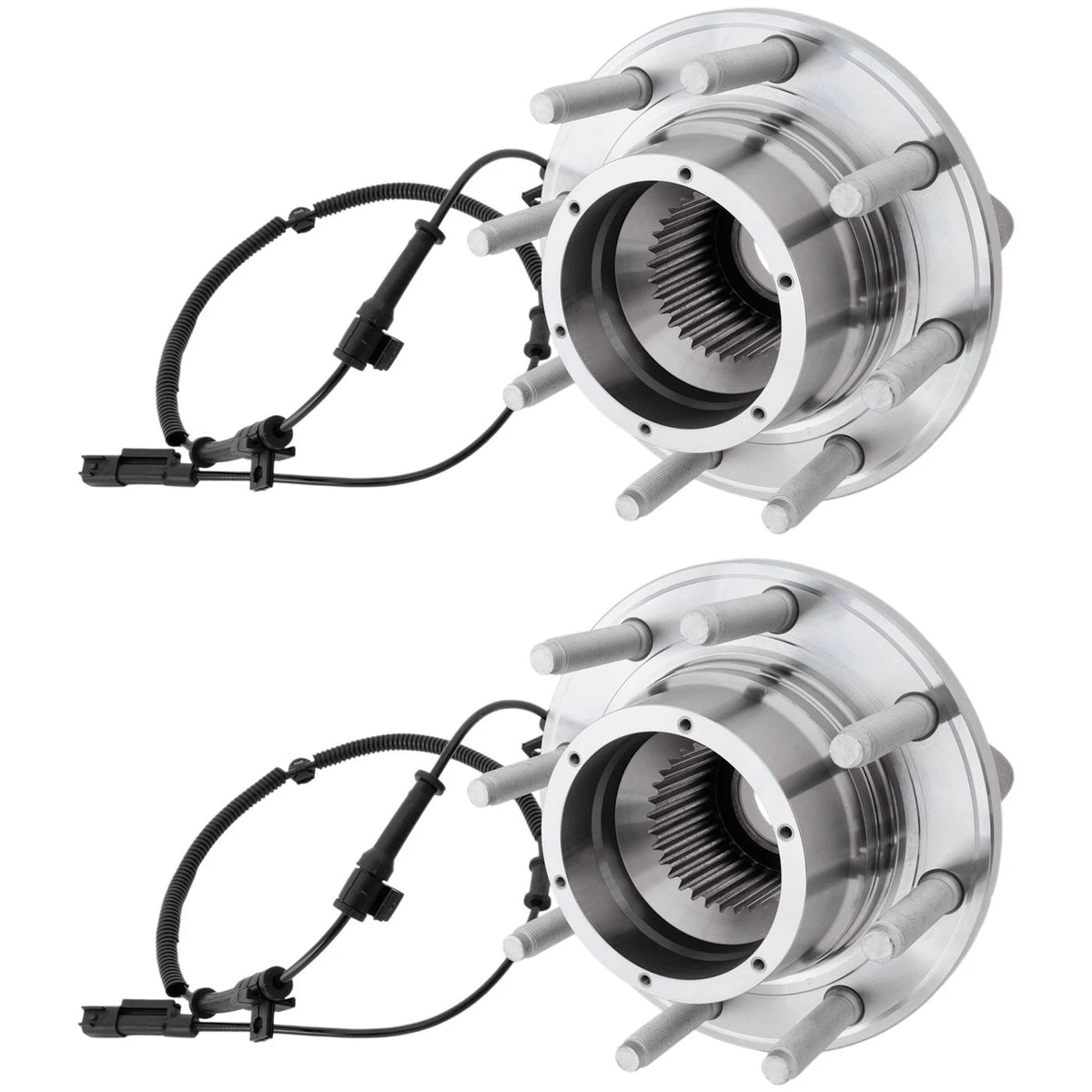Set of 2 Wheel Hubs for Ford F250