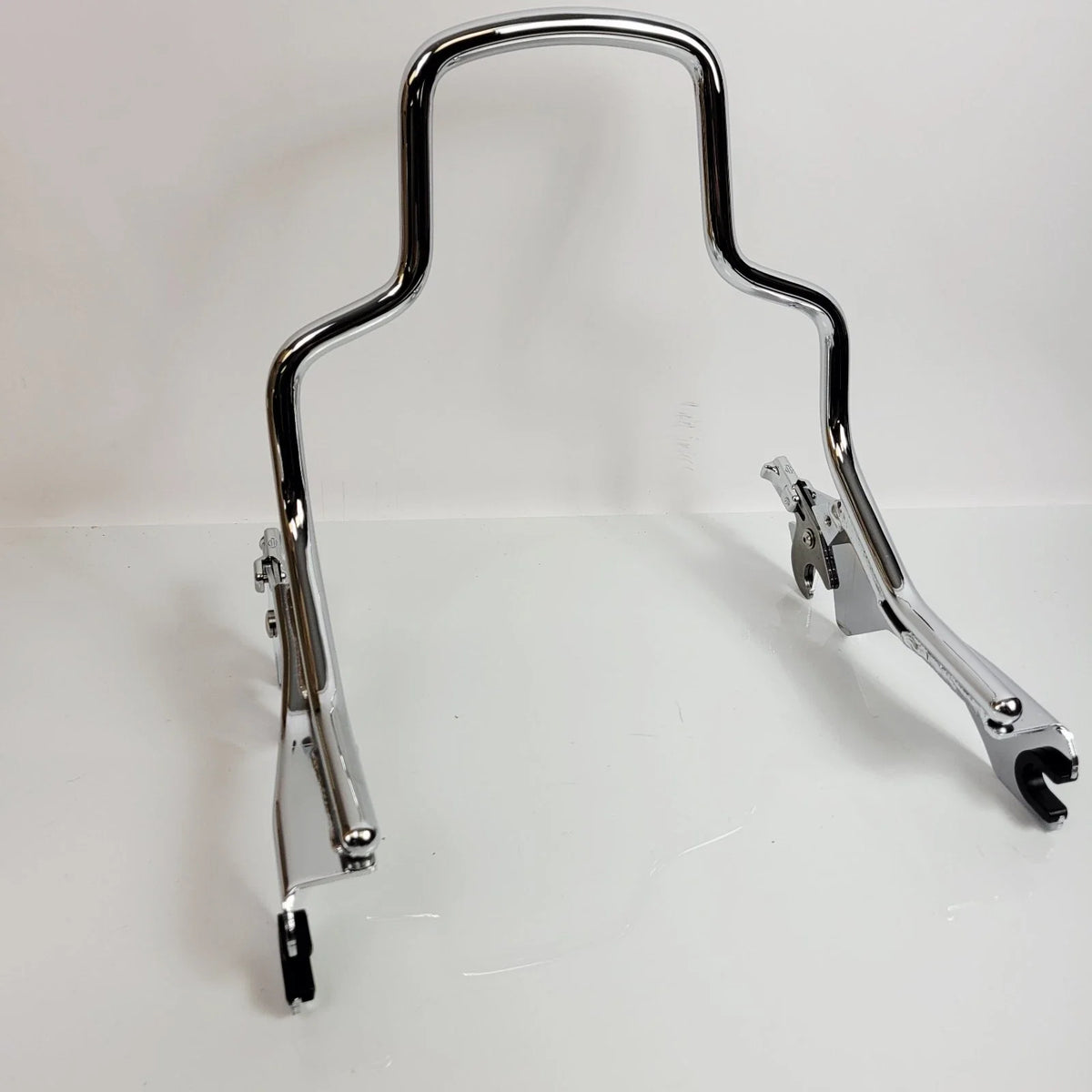 Sissy Bar Backrest Chrome Short for Harley-Davidson Fat Bob 2018-2024
