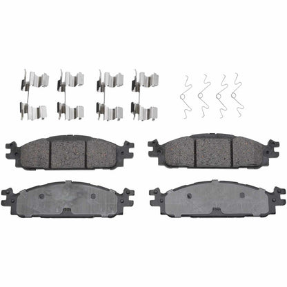 2X Brake Disc and Pad Kit for Ford Taurus