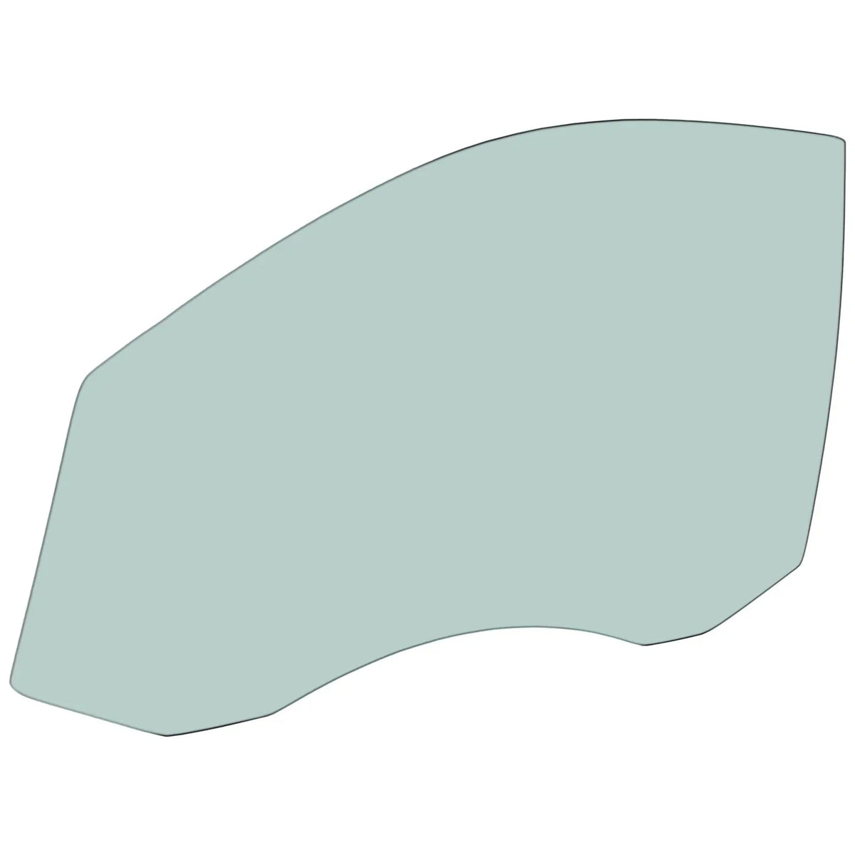 Front Driver & Passenger Side Door Glass Set for VW - 2 Units