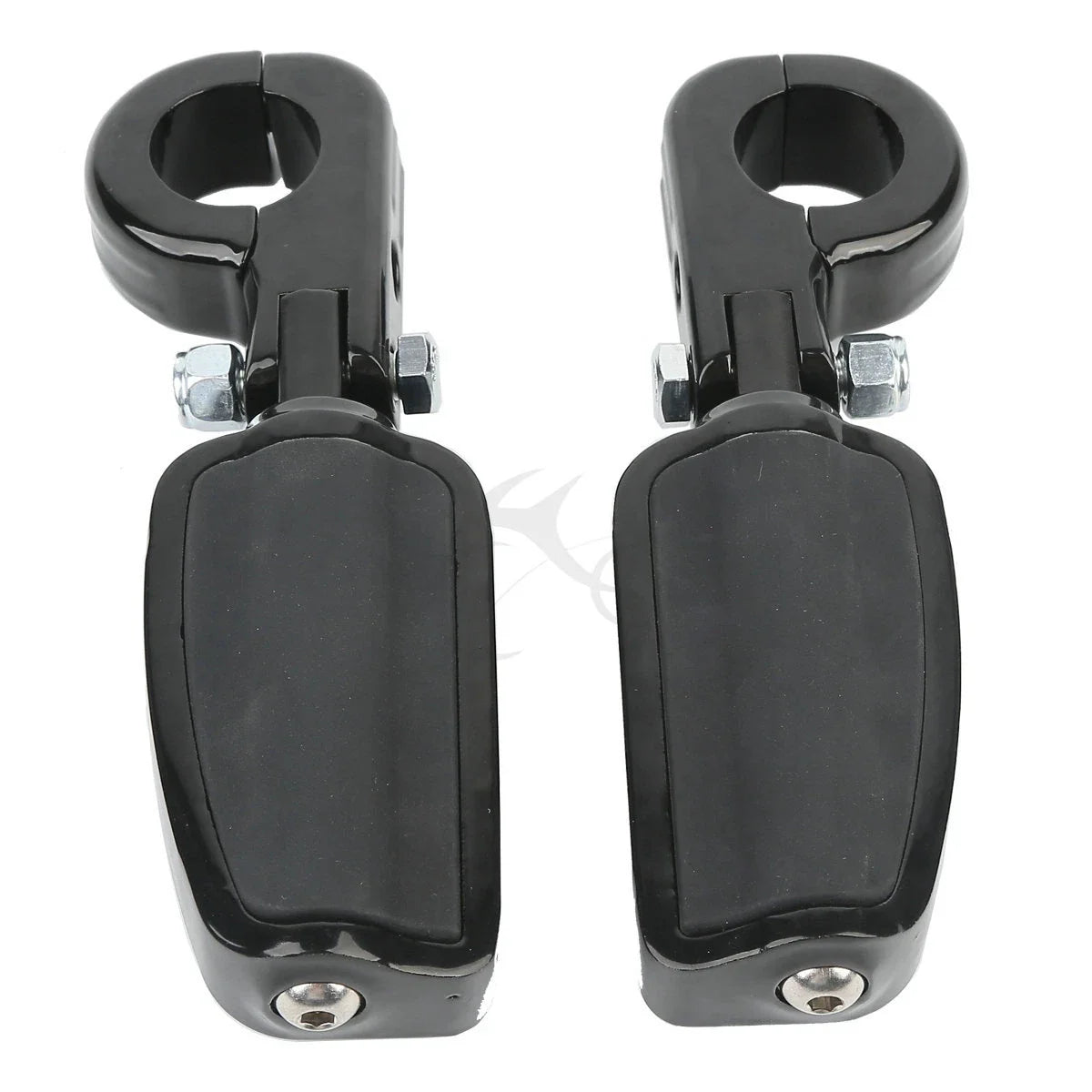 1 1/4" Highway Bar Footpegs Mount for Harley Sportster XL883 XL1200 Softail