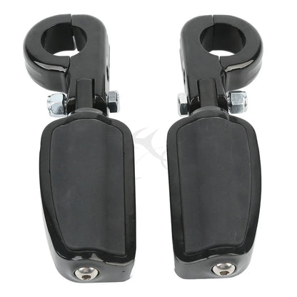 1 1/4" Highway Bar Footpegs Mount for Harley Sportster XL883 XL1200 Softail