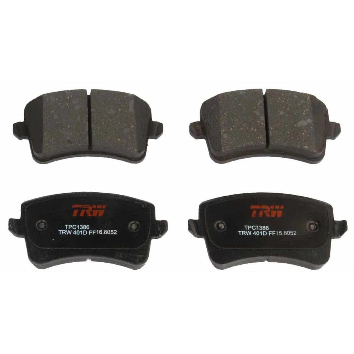 Brake Pad and Disc Kit - Set of 2 for Audi A5 Quattro