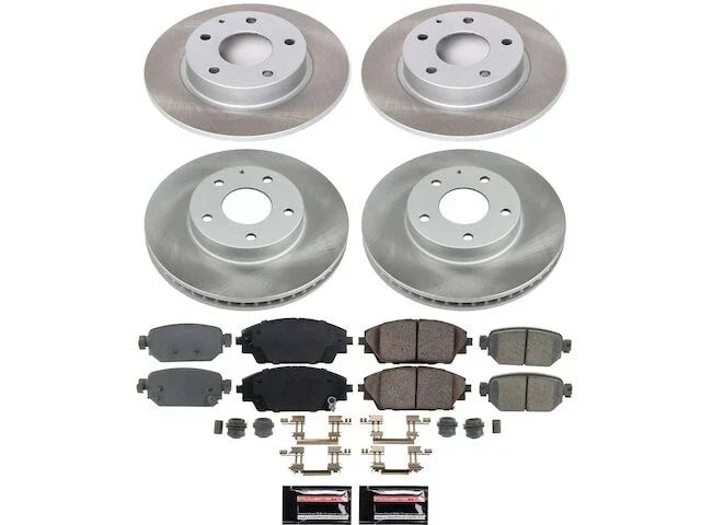 Front and Rear Brake Pad and Rotor Kit for Mazda CX-3 (2019–2021) KD378TW