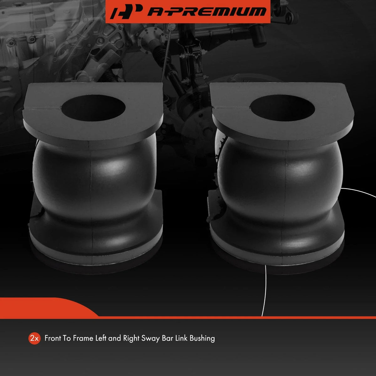 Sway Bar Bushings (Front) - 2X for Honda CR-V 2007-2014