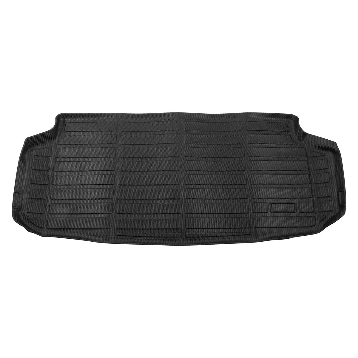 Cargo Liner Rear Trunk Mat for Kia EV9 (2024–2024) Long Grid Pattern Black TPE